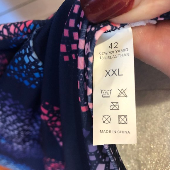 COPY - 2 Piece Bathing Suit Size XXL NWOT - Picture 5 of 5